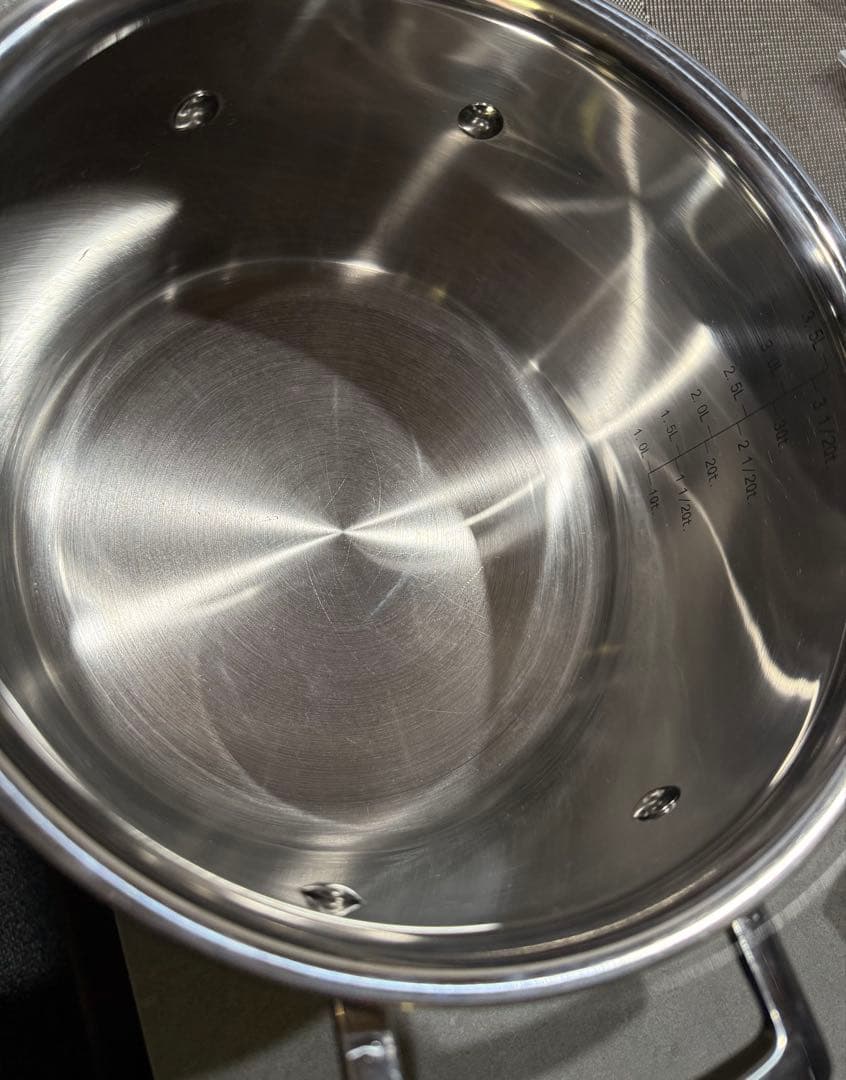 ●週末セール●Le Creuset 両手鍋 3.5L ステンレス