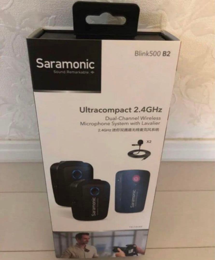 Saramonic Blink500 ワイヤレスマイク　2人用