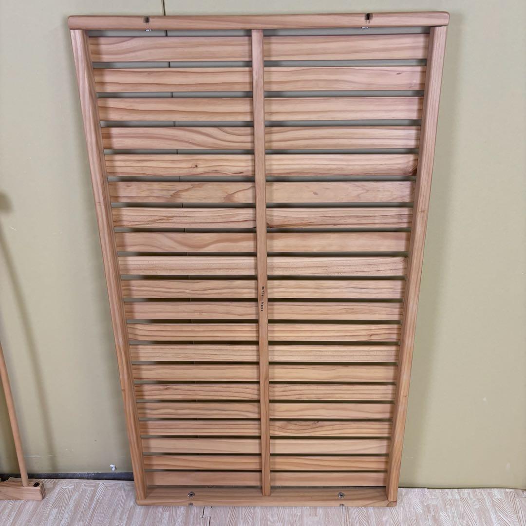 ☆除菌清掃済☆　ファルスカ　ベッドサイドベッド　ナチュラル