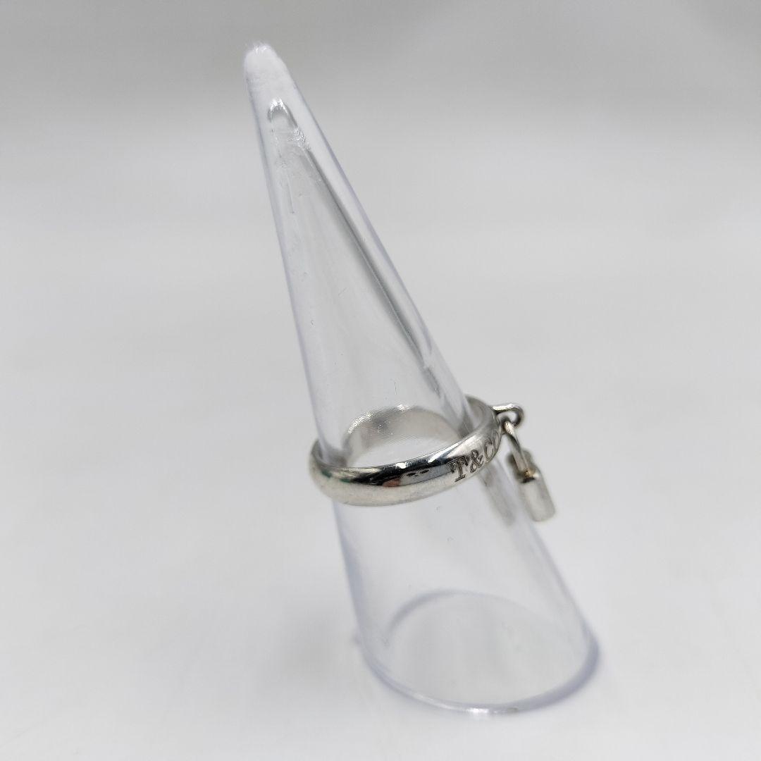 ティファニー カデナロックリング 南京錠 チャームSV925 11号1837