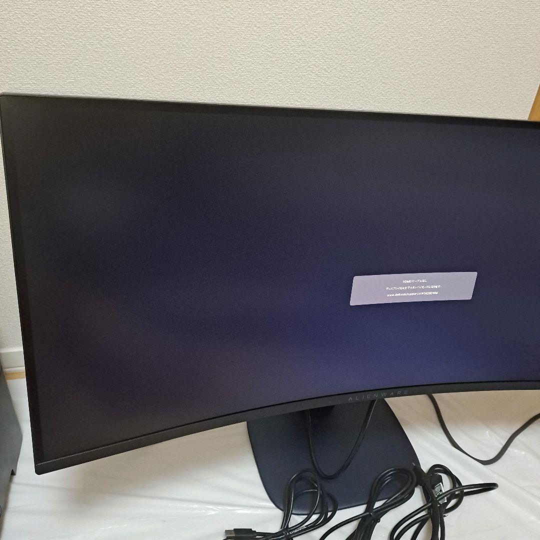 DELL AW3425DWM 湾曲モニター 本体
