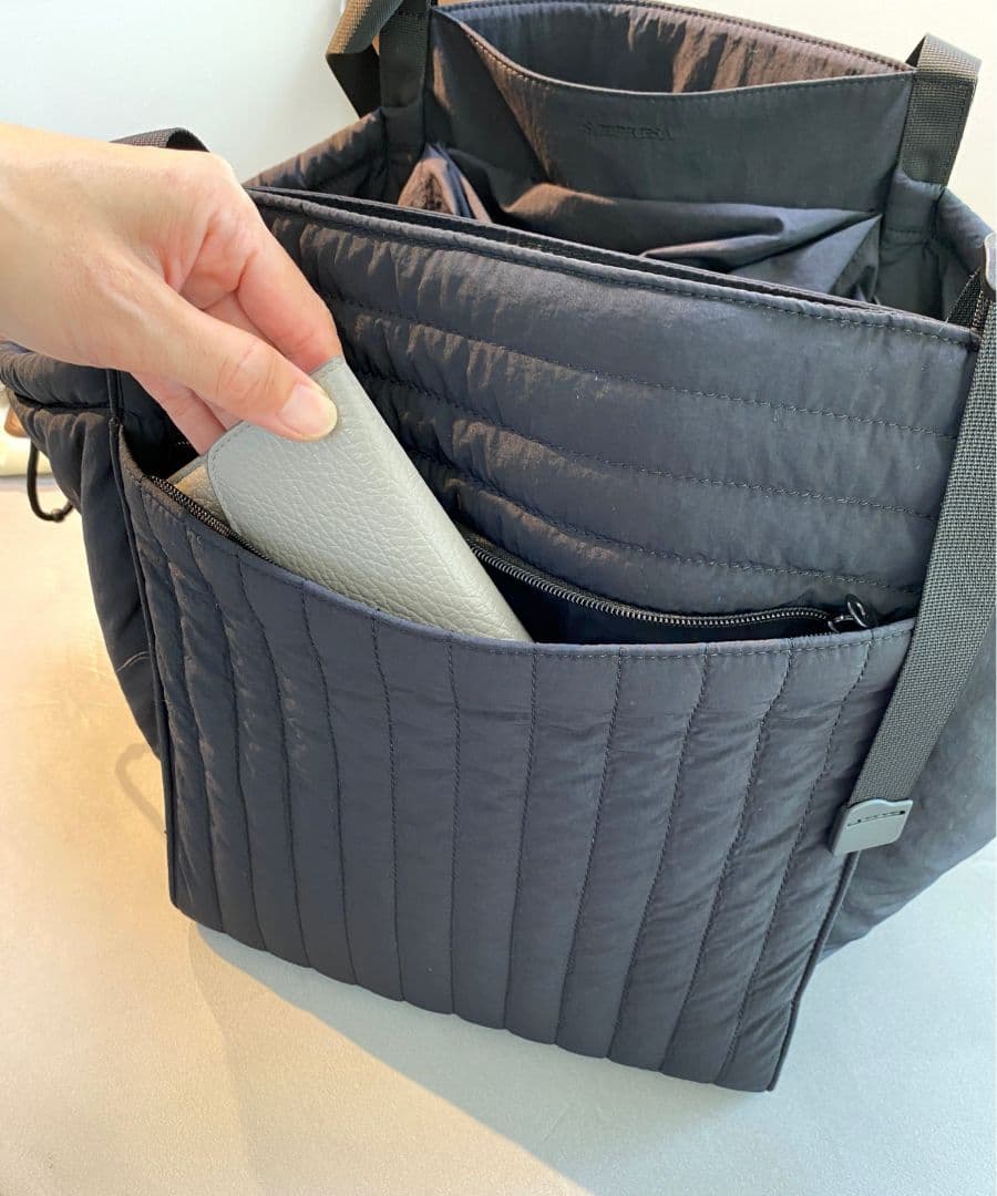 SOLPRESA キルティング マザーズバッグ Mサイズ