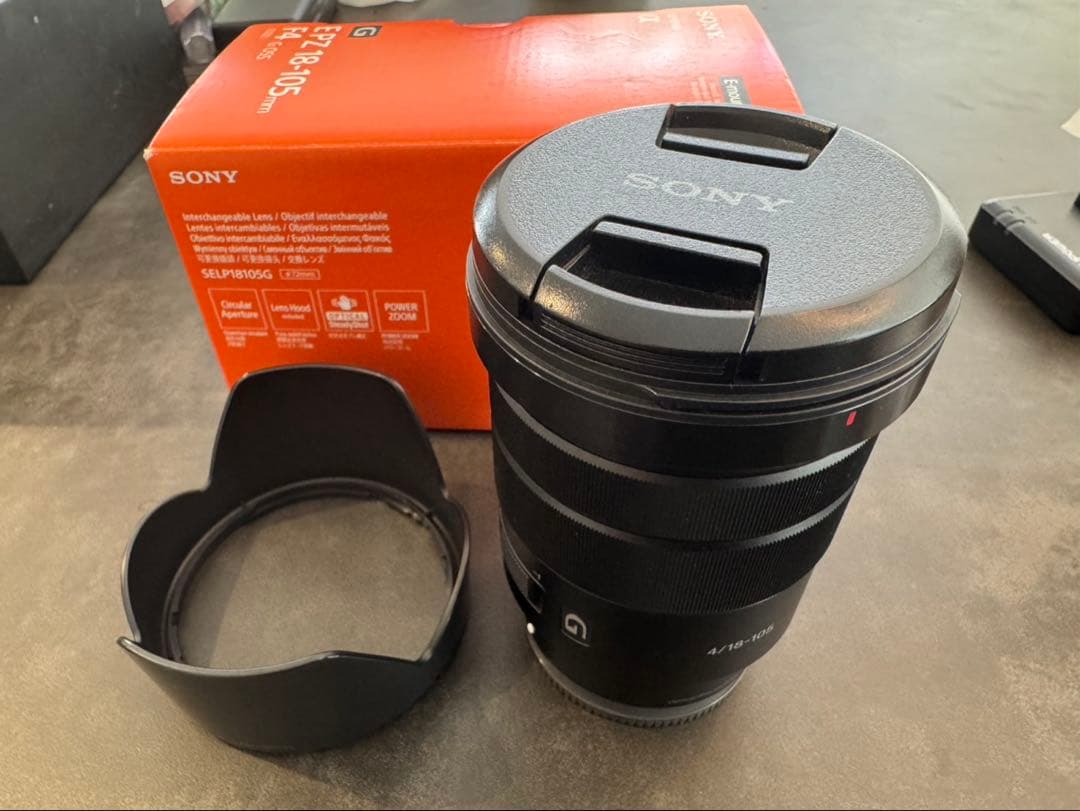 SONY E PZ 18-105mm F4 G OSS 電動ズーム