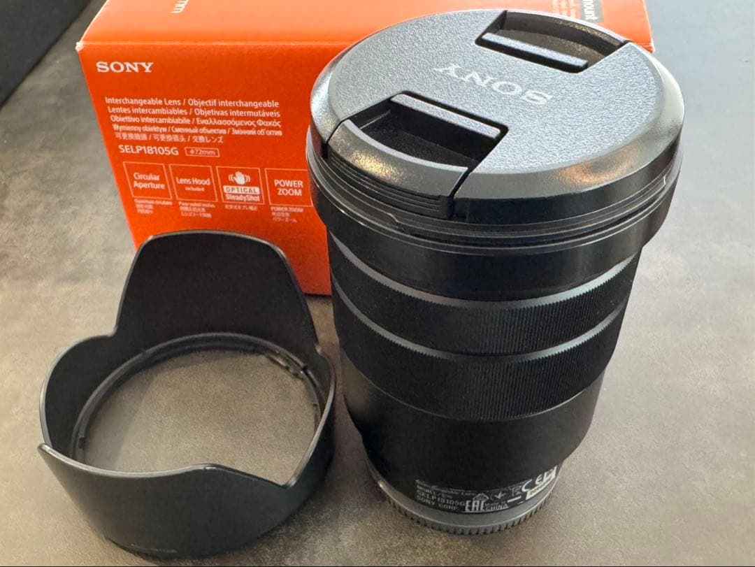 SONY E PZ 18-105mm F4 G OSS 電動ズーム