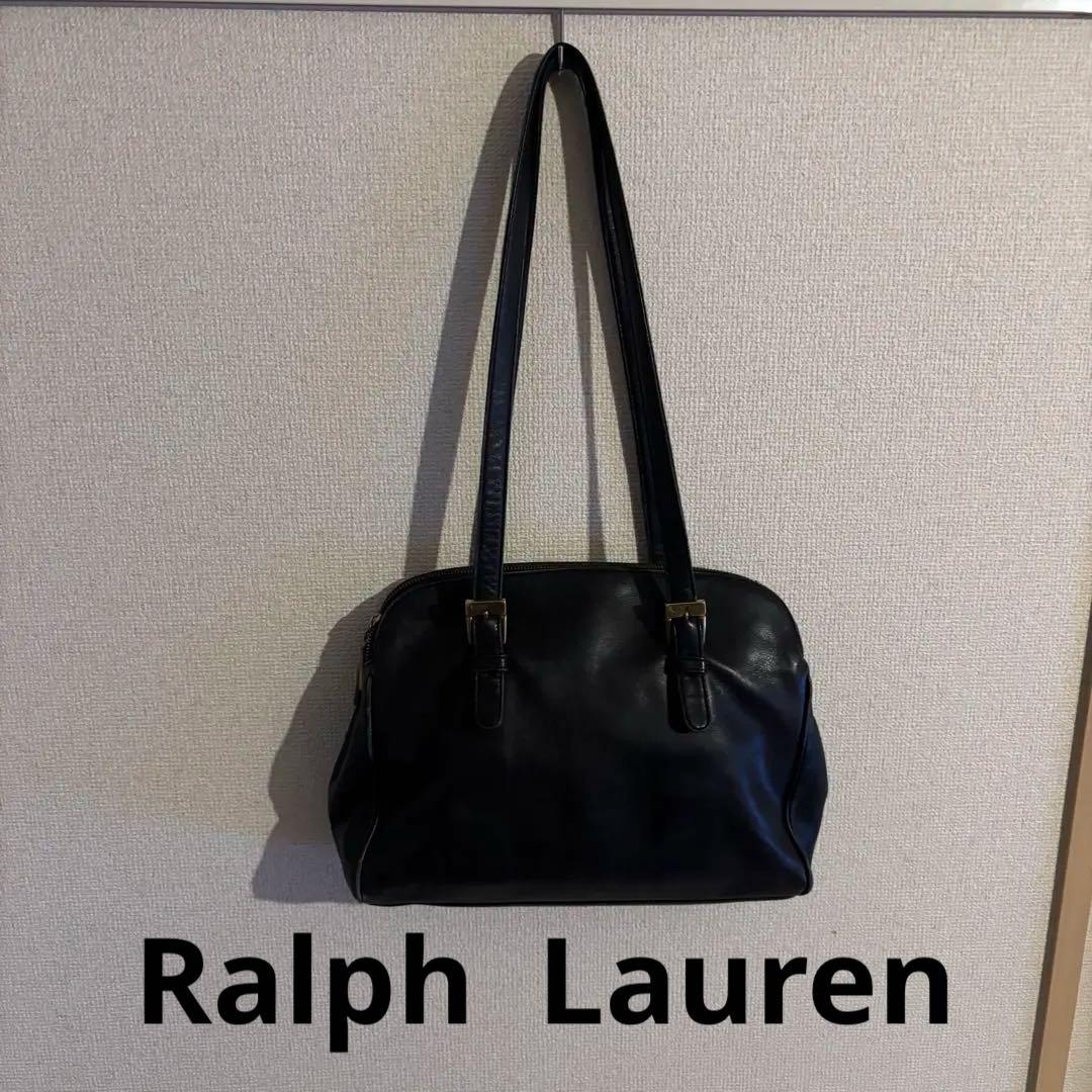 Ralph Lauren レザー 2wayハンドバッグ