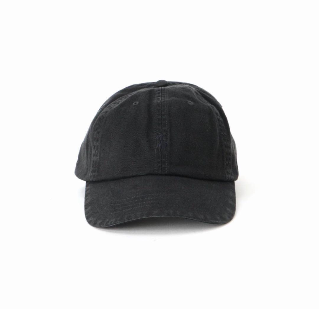 【未使用】ラルフローレン キャップ POLO BLACK ブラック