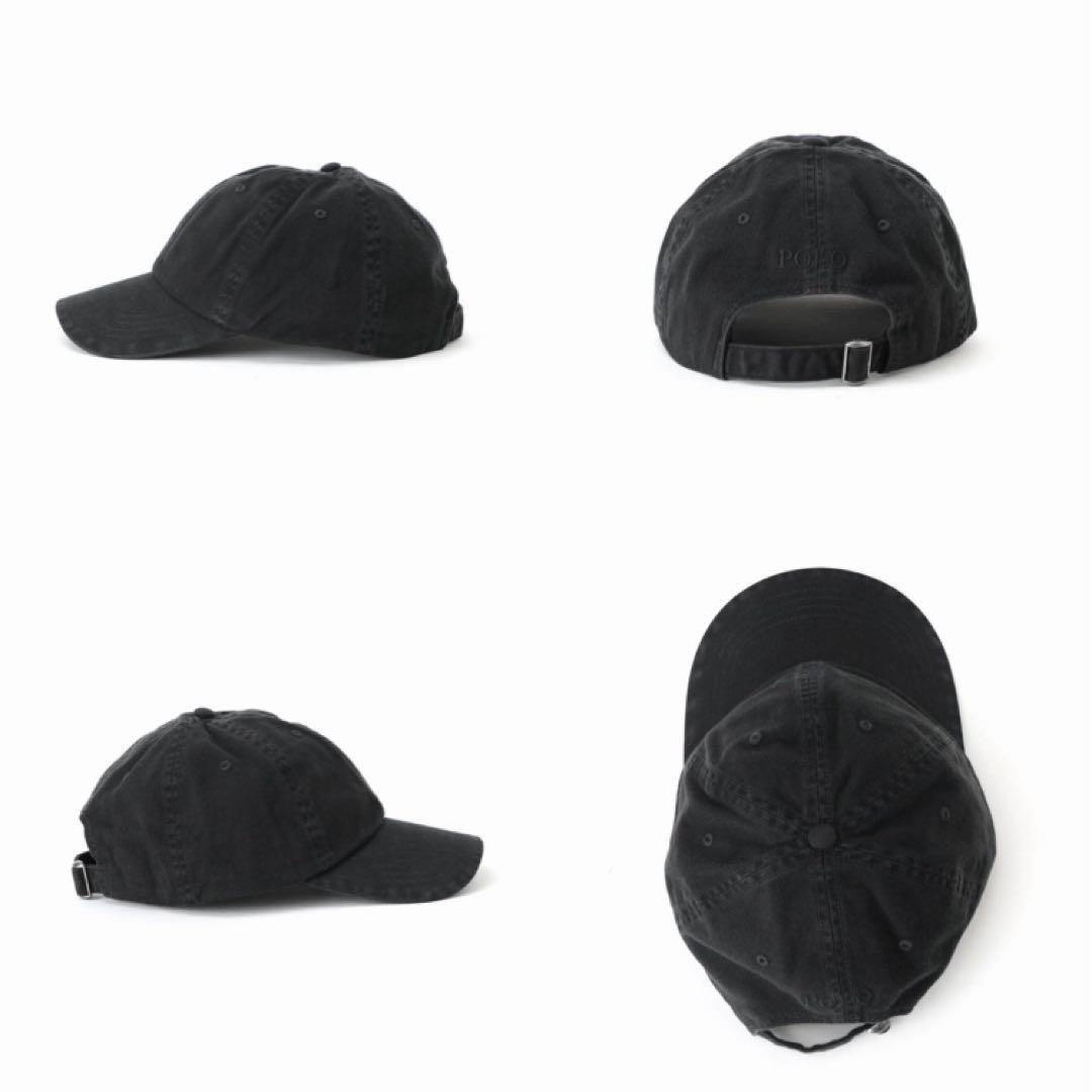 【未使用】ラルフローレン キャップ POLO BLACK ブラック
