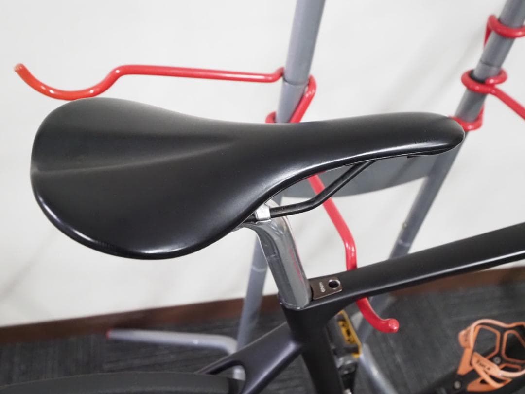 走行50キロ 毘沙 ５号 M カーボンフレーム ディスクブレーキ エアロスポーク