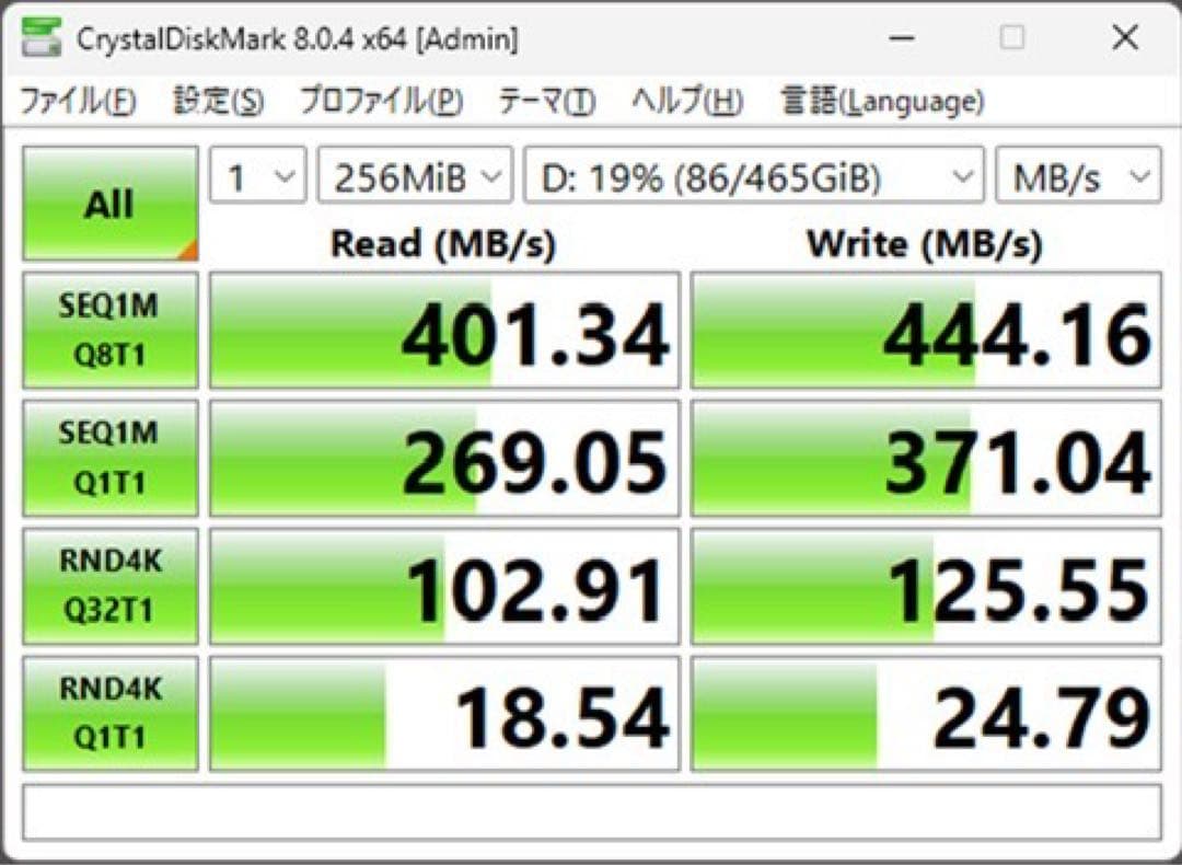 M.2 SSD 500GB × 2個