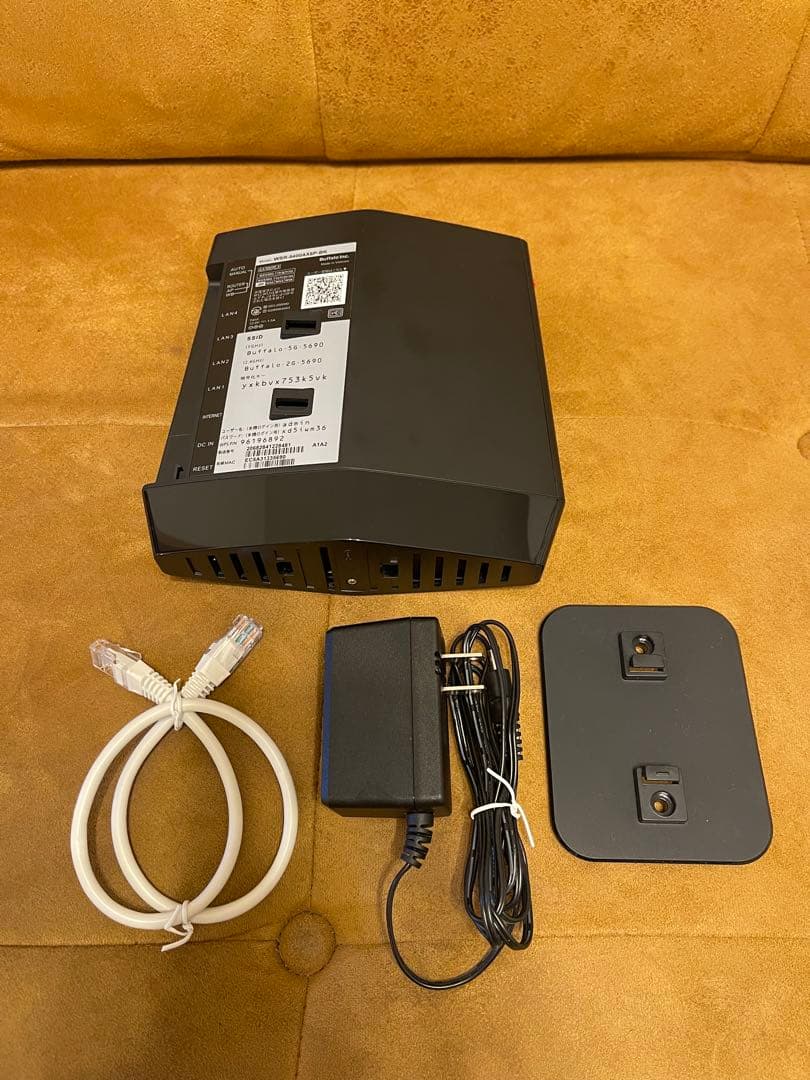 【BUFFALO】WSR-5400AX6P-BK 無線LANルーター