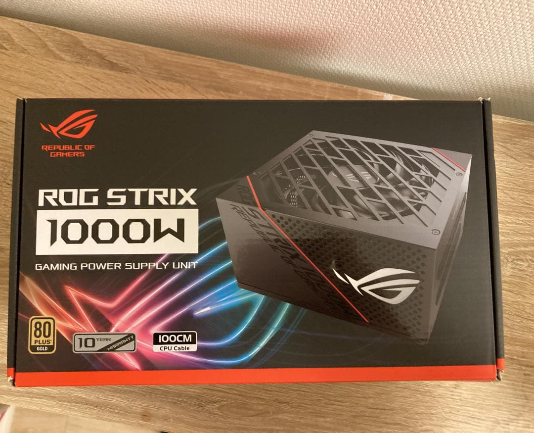 【使用5ヶ月】ASUS ROG Strix 1000W 80Plus Gold