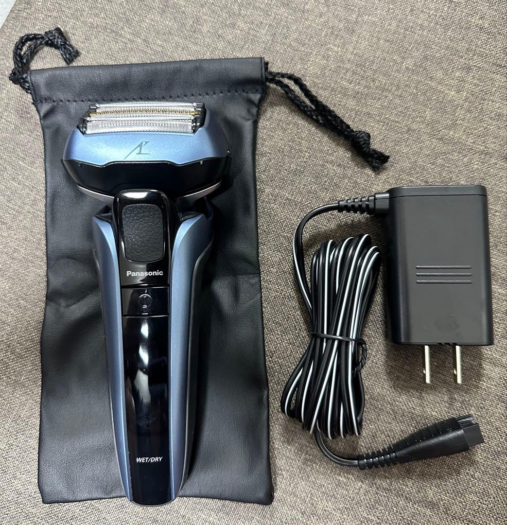 パナソニック ラムダッシュ リニア シェーバー 5枚刃 青 ES-CLV5U-A