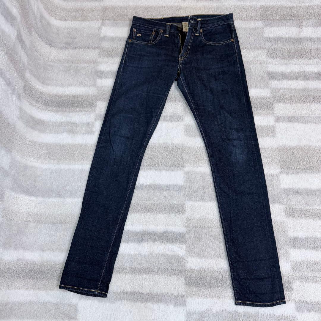 RRL w27 赤耳 濃紺 ストレートデニム　レディース