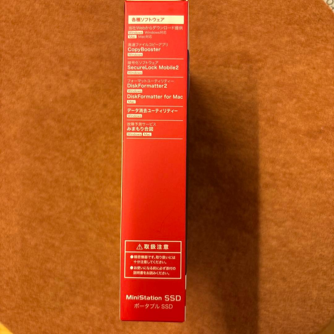 新品BUFFALO ポータブルSSD 2TB SSD-PE2.0U4-SA