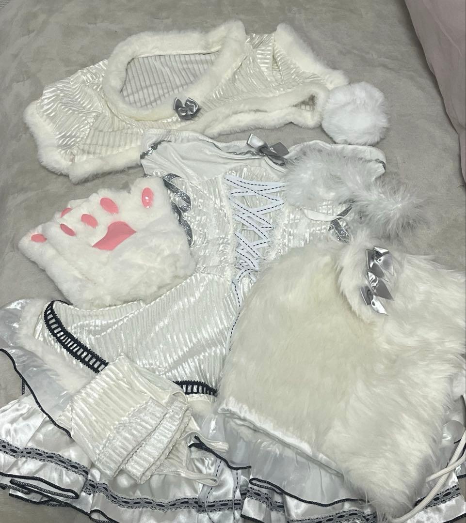 リブ&ベアサンタ ホワイト【Malymoon/マリームーン】