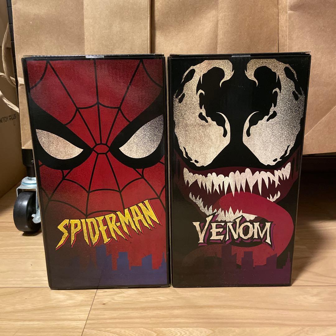 ベアブリック400%スパイダーマン/ヴェノム ハッピーくじSP・LASTONE賞