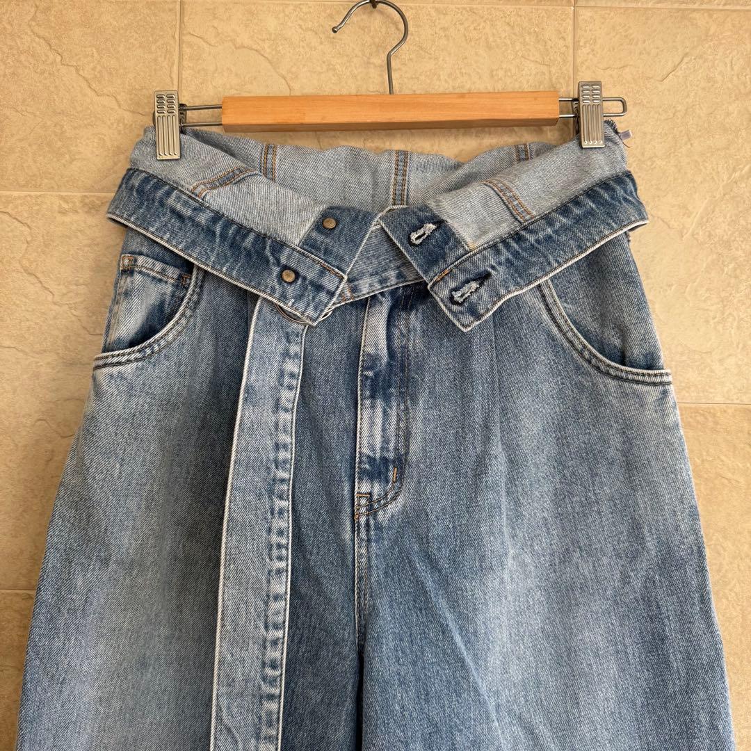 rena.（土・日・祝は対応遅れます） FRAY I.Dハイウエストデニム