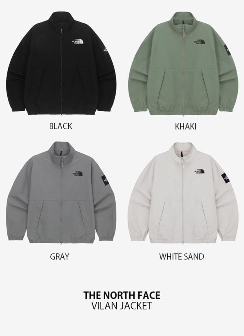 韓国限定　ノースフェイス　ヴィランジャケット　マウンテンパーカー　カーキ　M