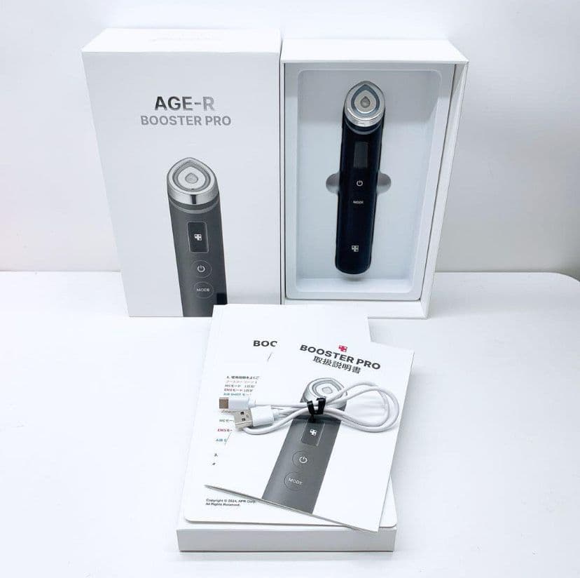 《新品未使用⭐️付属品完備》メディキューブ ブースター プロ AGE-R EMS