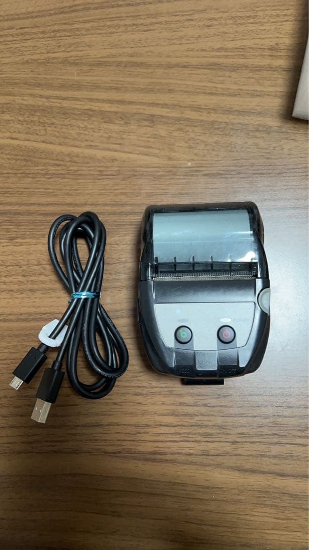 セイコーインスツ　モバイルプリンタ　MP-B20 USBケーブル付き