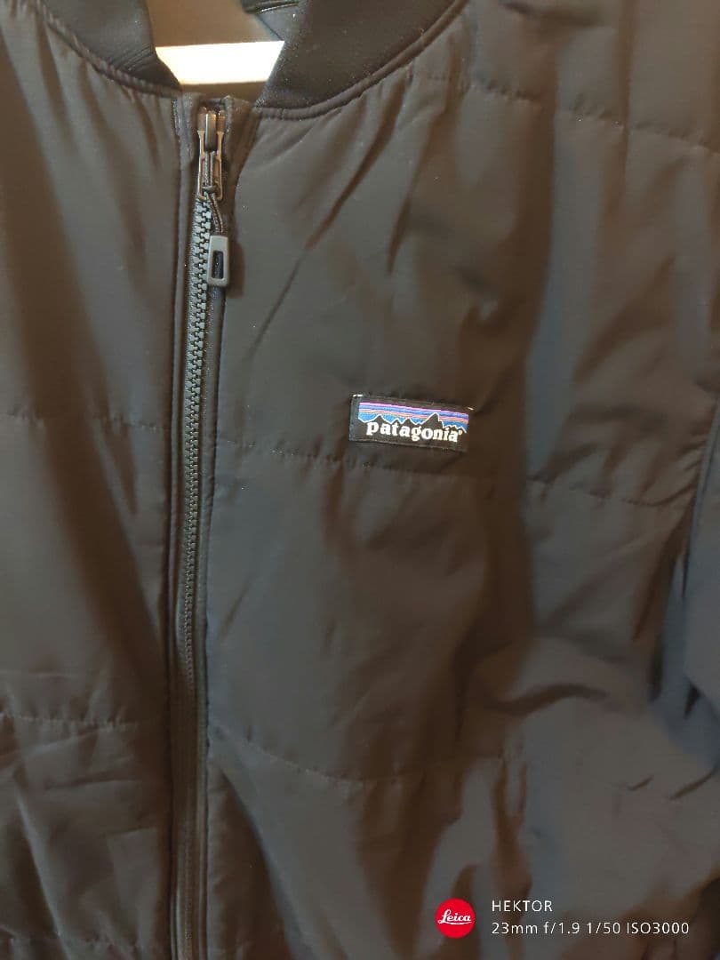 パタゴニア　ゼメルボマージャケット　ブラックL　イスマスデック