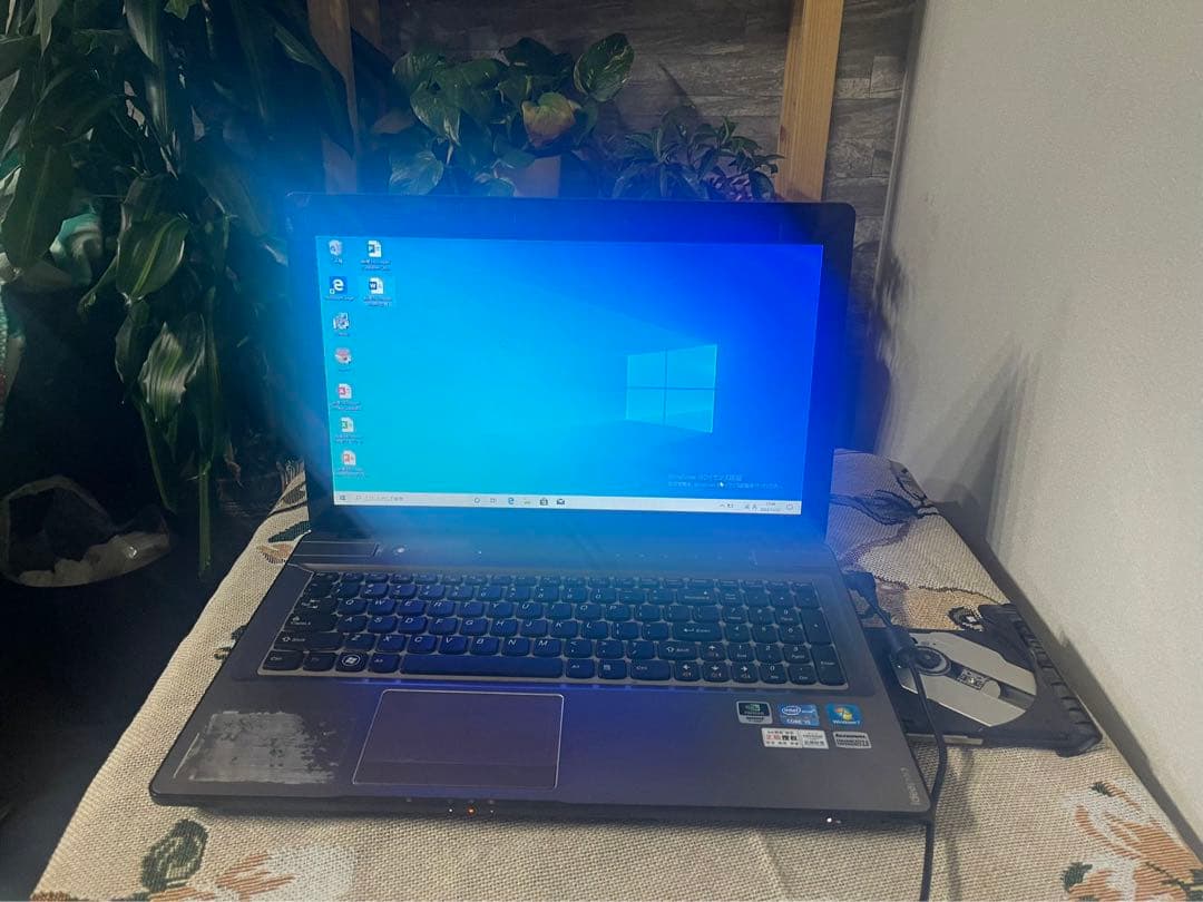 ❤️Lenovoホワイトノートパソコン♡設定済すぐ使える♡副業や在宅ワークも