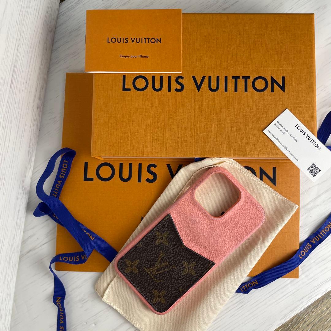 ✨付属完備✨ ルイヴィトン iPhone13 Pro ケース バンパー カバー