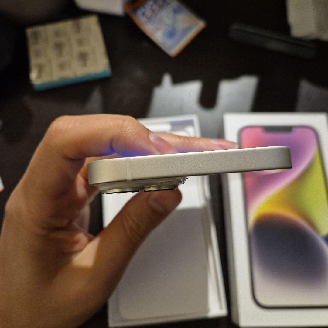(超美品) iPhone 14 128GB Starlight