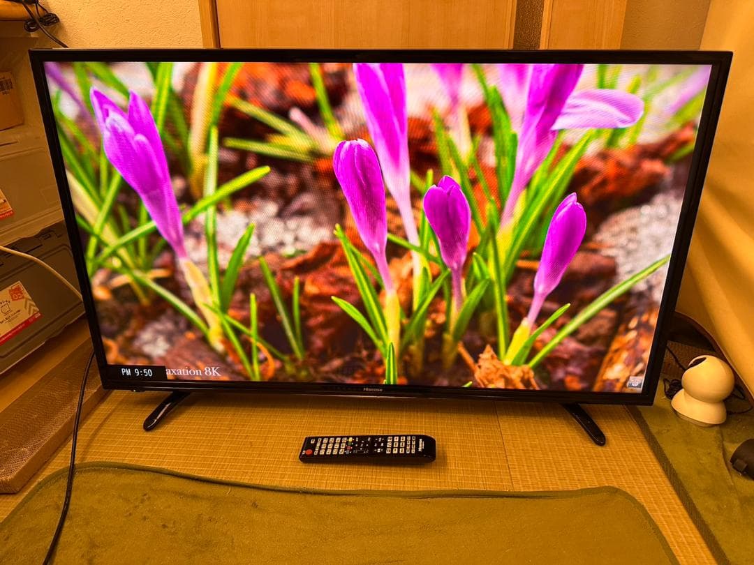 ハイセンス hisense 43型　テレビ HJ43K3120　17年　極々美品