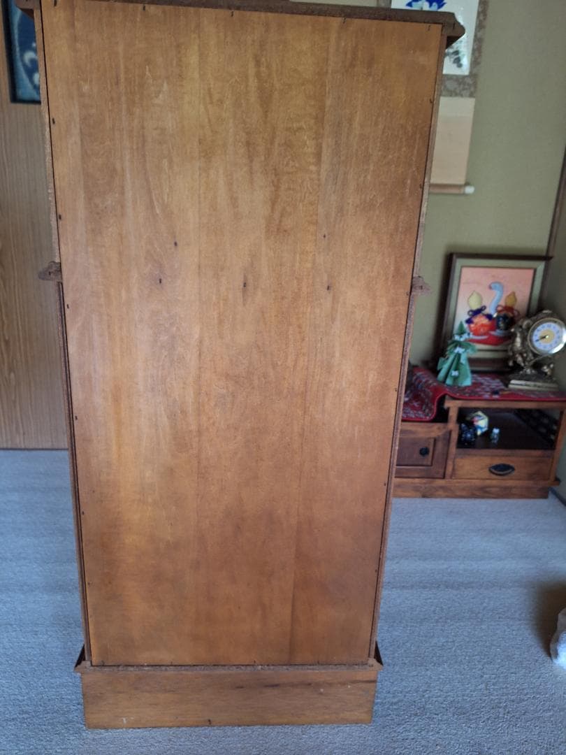 美品！karimoku カリモク コロニアル 電話台 花台 リビング収納