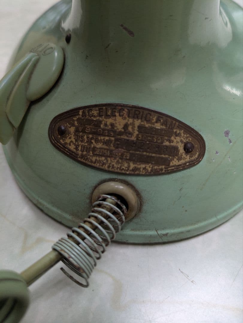 昭和レトロ　三菱扇風機　当時物　アンティーク好きな方に✨️ 値下げ♥