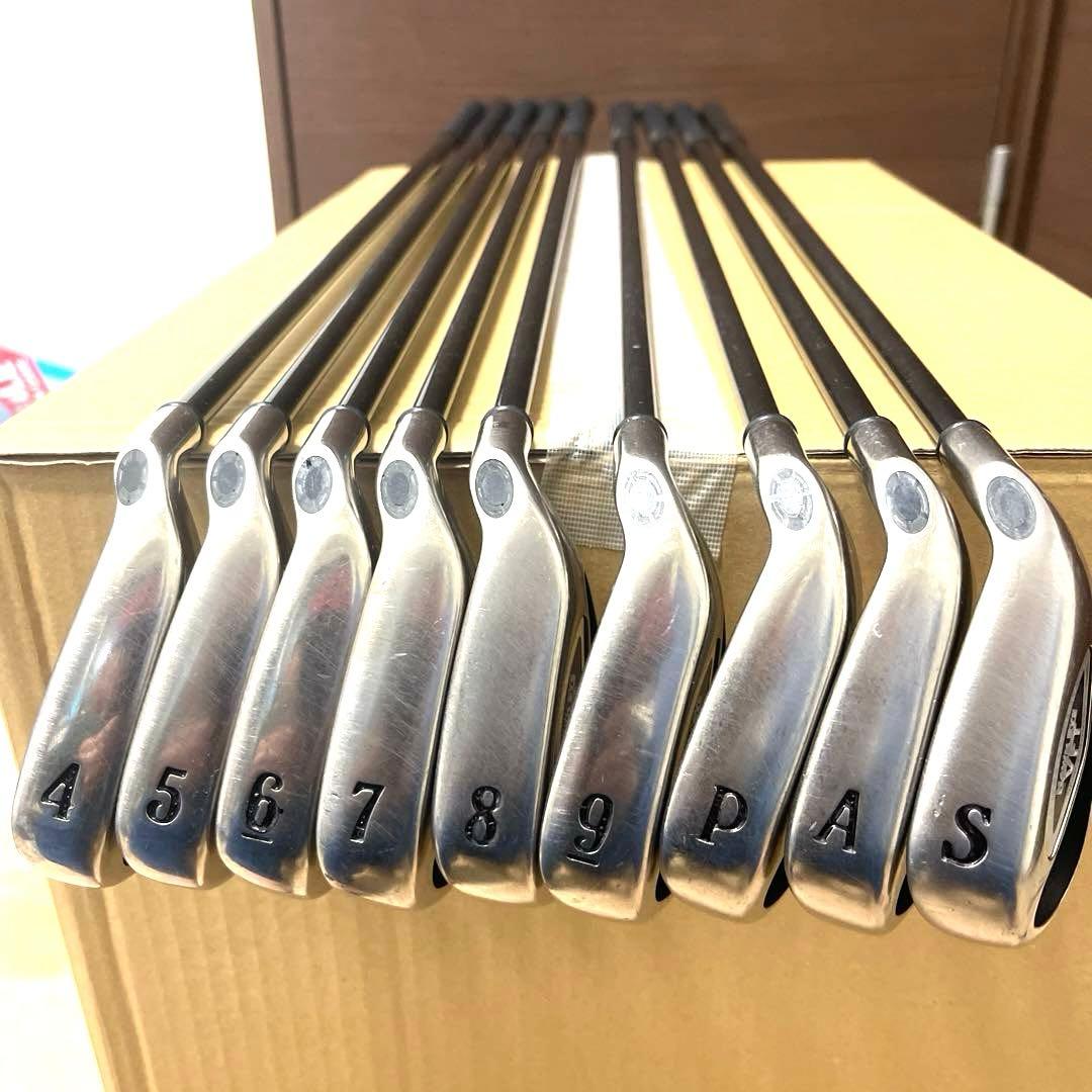 キャロウェイ　ホークアイ　VFTアイアンセット　4-9 P A S