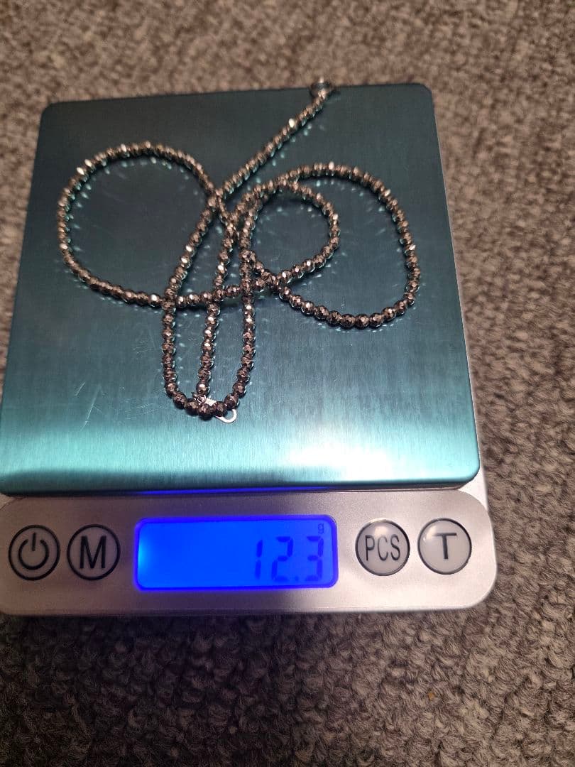 プラチナシャンデリア3ミリ５０cmトップはつきません！クロストップは別売りです！