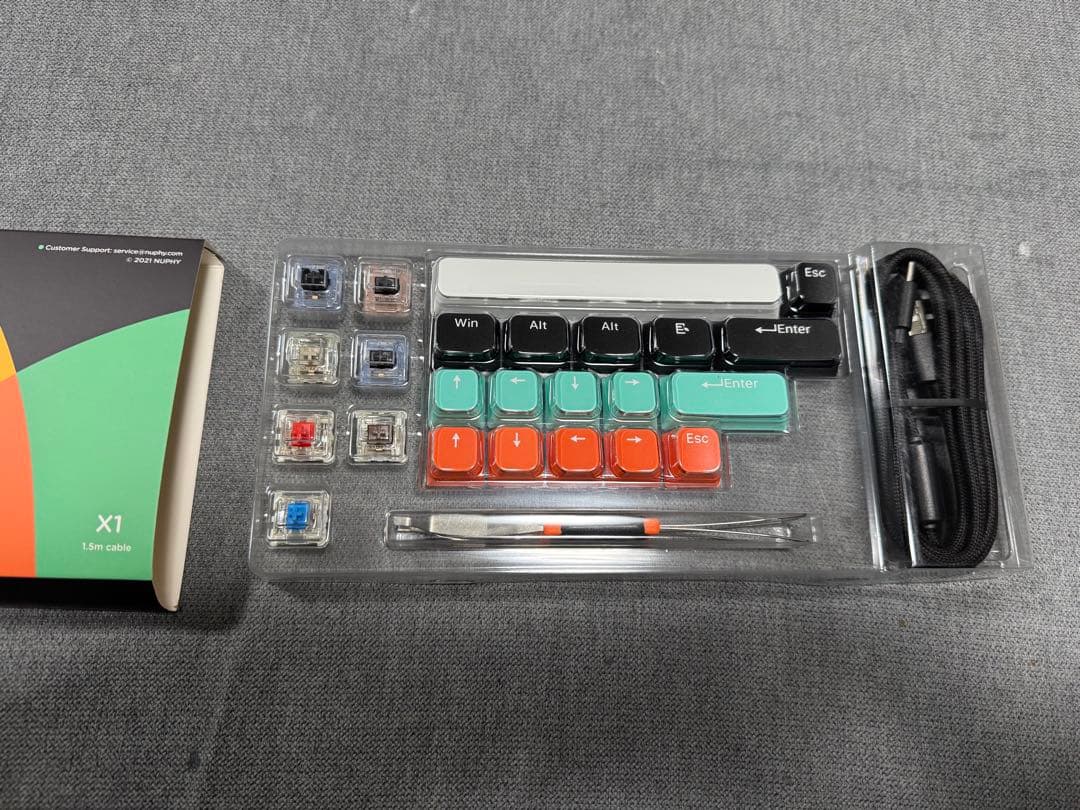 キーボード NuPhy Halo75