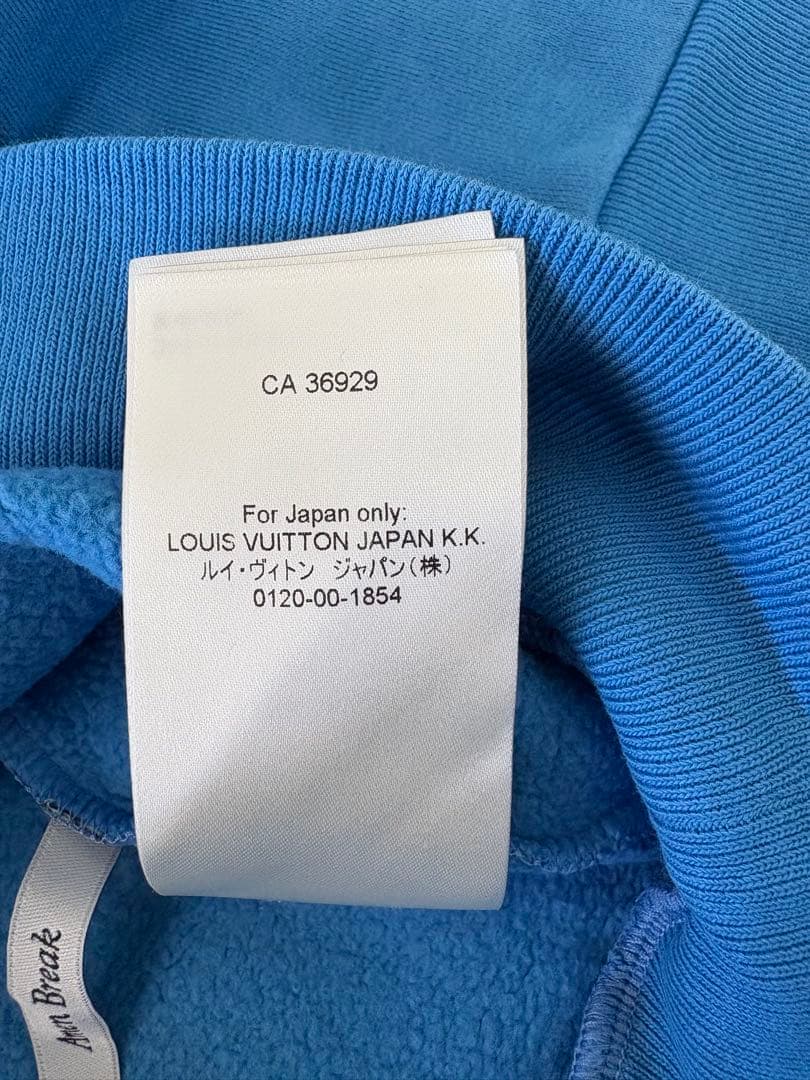 Louis Vuitton スウェット ブルー Sサイズ
