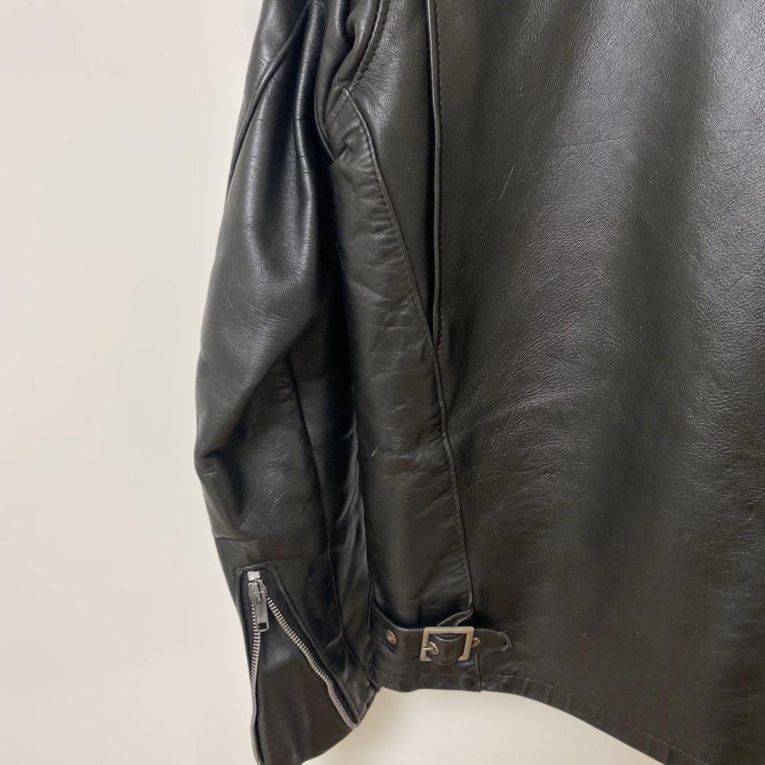 訳ありschott ショット641シングルライダース ボアライナー付 38