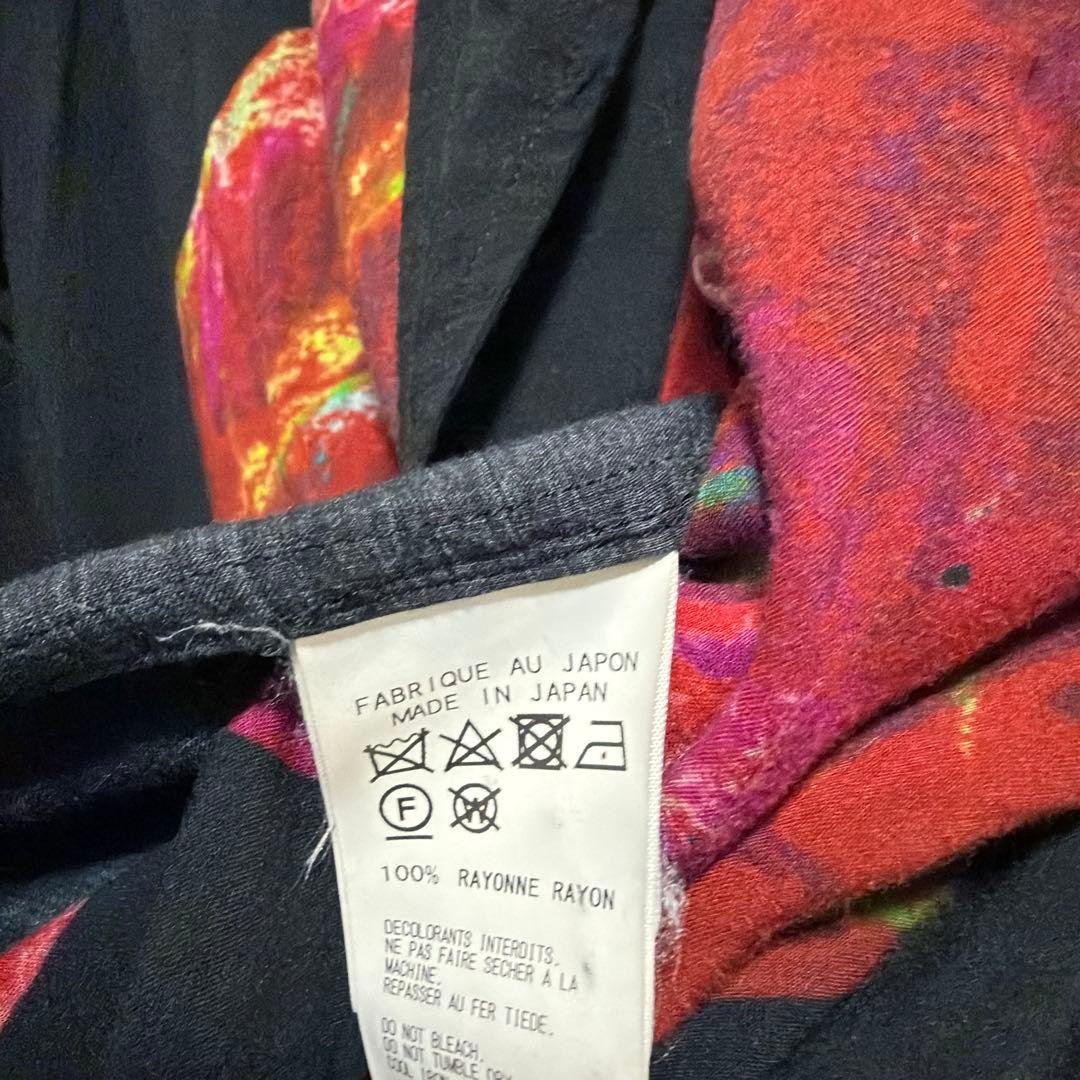 19SS Yohji Yamamoto ストール デッサンシャツ LOOK29