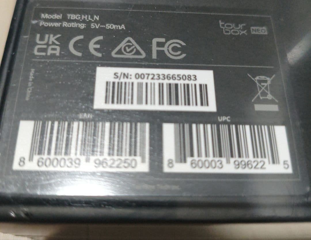 左手デバイス／TourBox NEO(未開封)ツアーボックスネオ