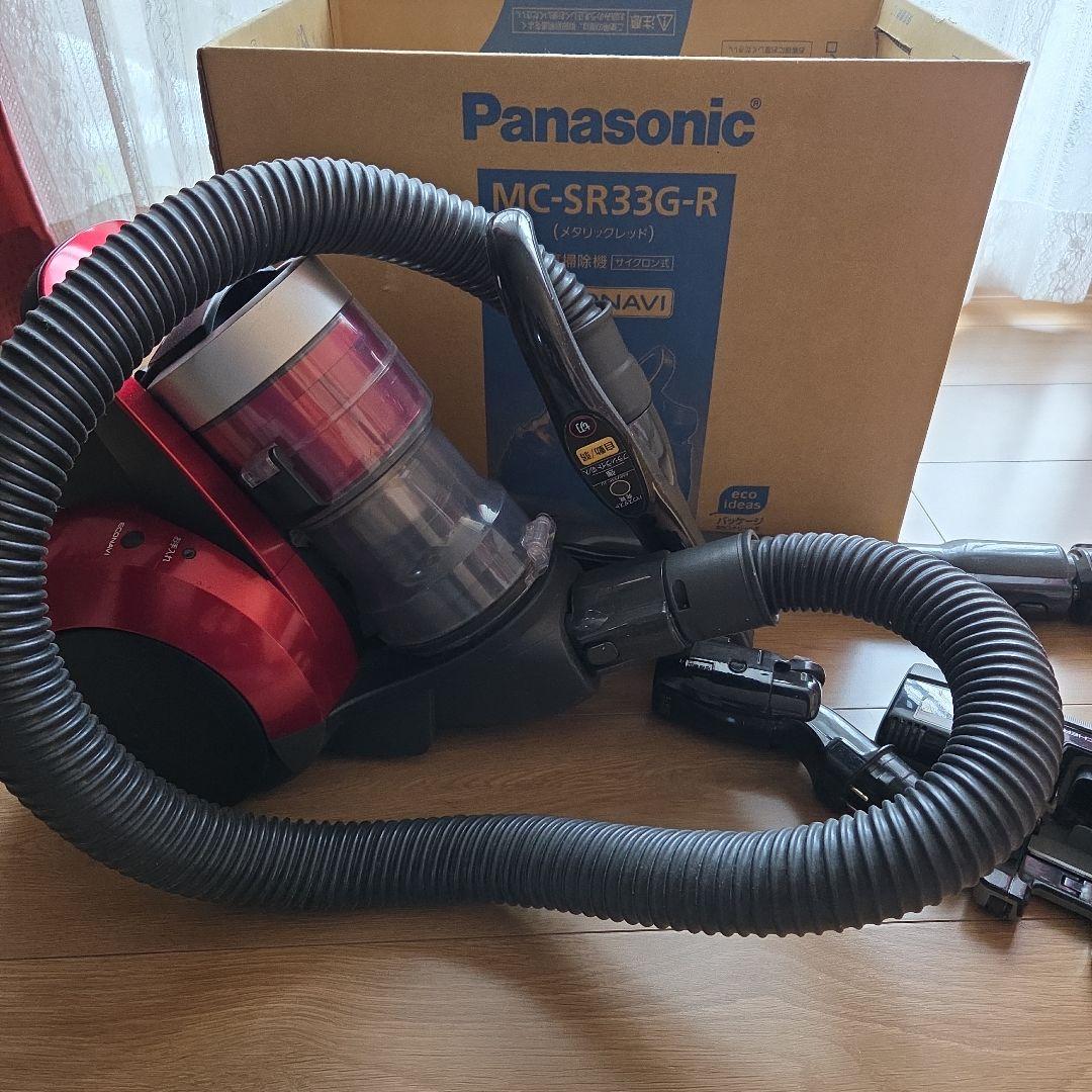 Panasonic MC-SR33G-R 掃除機 レッド