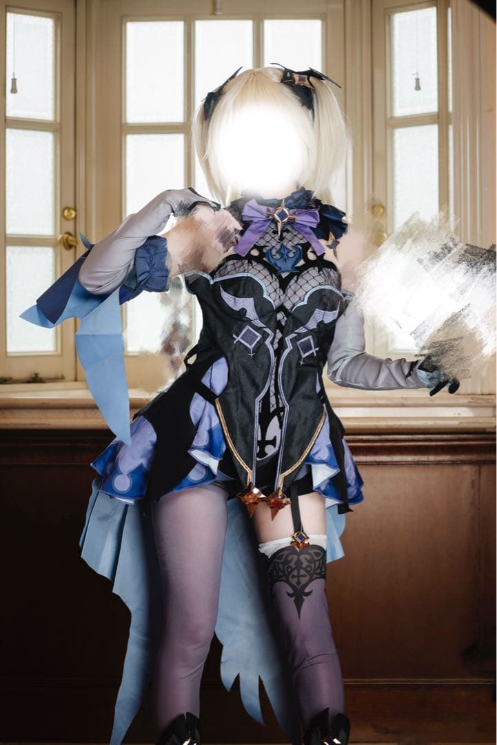 原神 フィッシュル コスプレ 三分妄想 Sサイズ ウィッグ コスプレ衣装