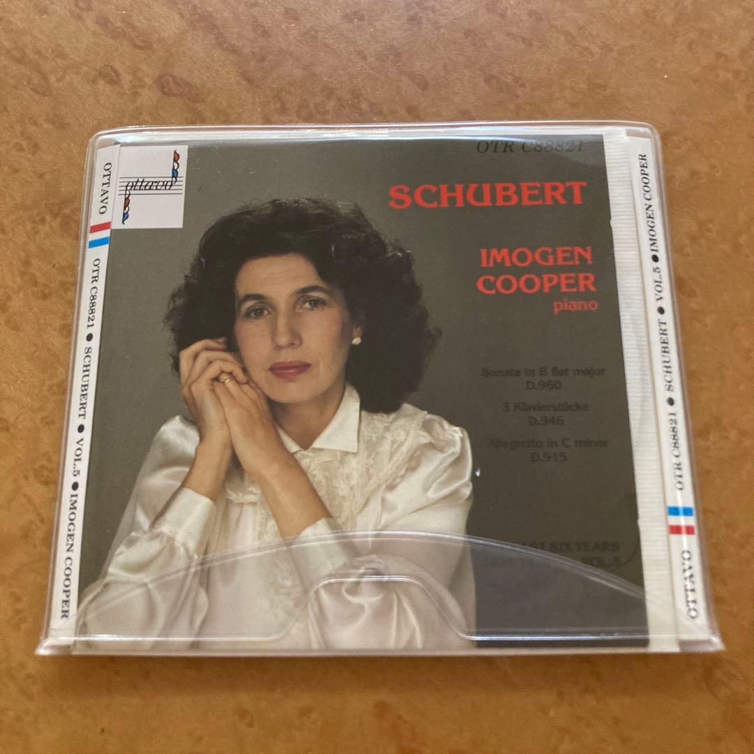 輸CD クーパー／「シューベルト最後の６年 1823-1828」全6枚