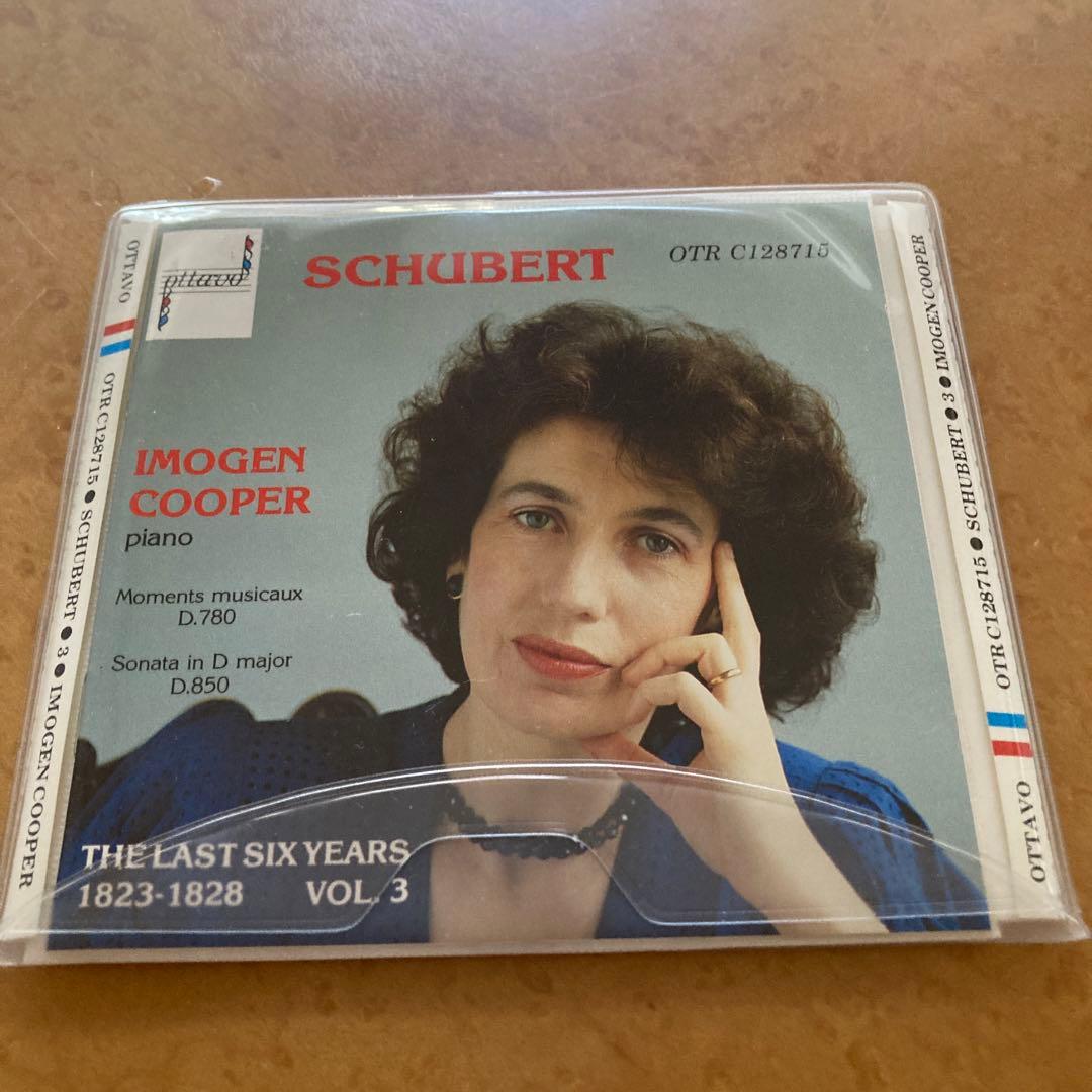 輸CD クーパー／「シューベルト最後の６年 1823-1828」全6枚