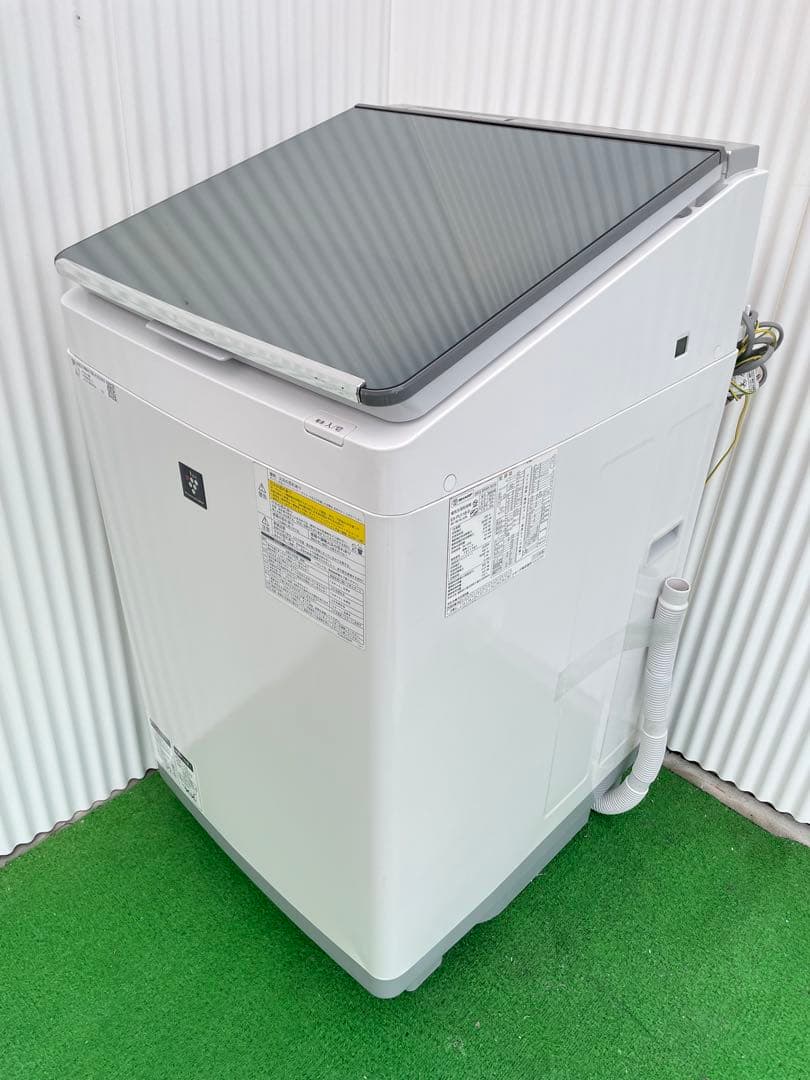 865シャープ 11kg洗濯乾燥機 熱乾燥 タッチパネル 超音波ウォッシャー搭載