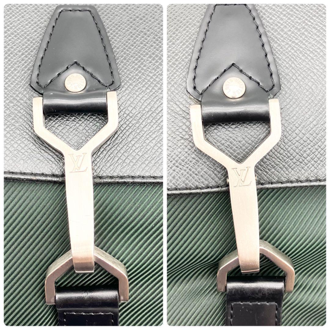 ルイヴィトン タイガ デルスー レザー ショルダーバッグ メッセンジャーバッグ