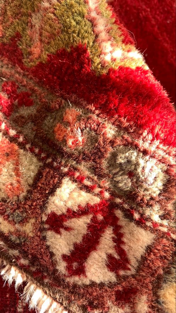 50×98 \"Christmas rose\" ViNTAGE RUG