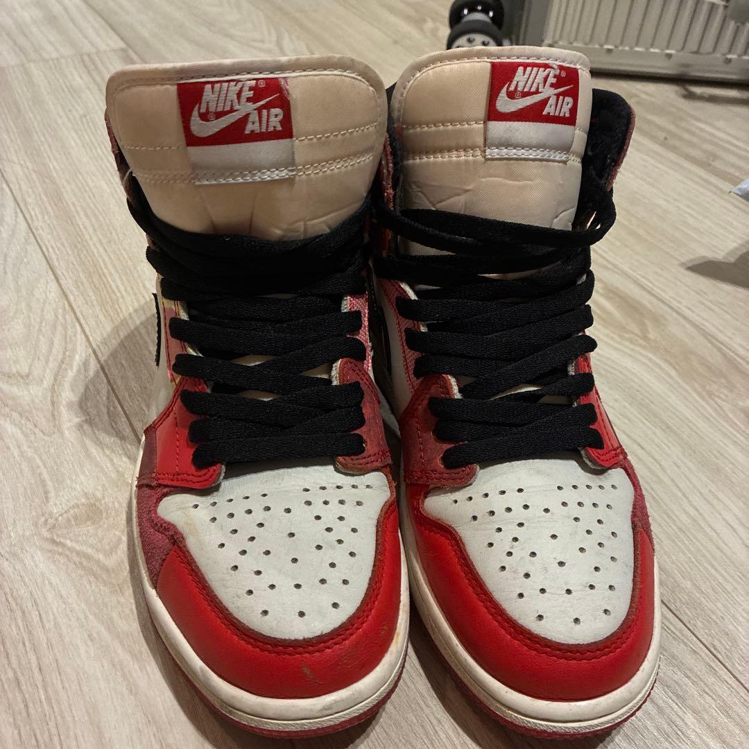 Nike Air Jordan 1 ハイカット スニーカー レッドスパイダーマン