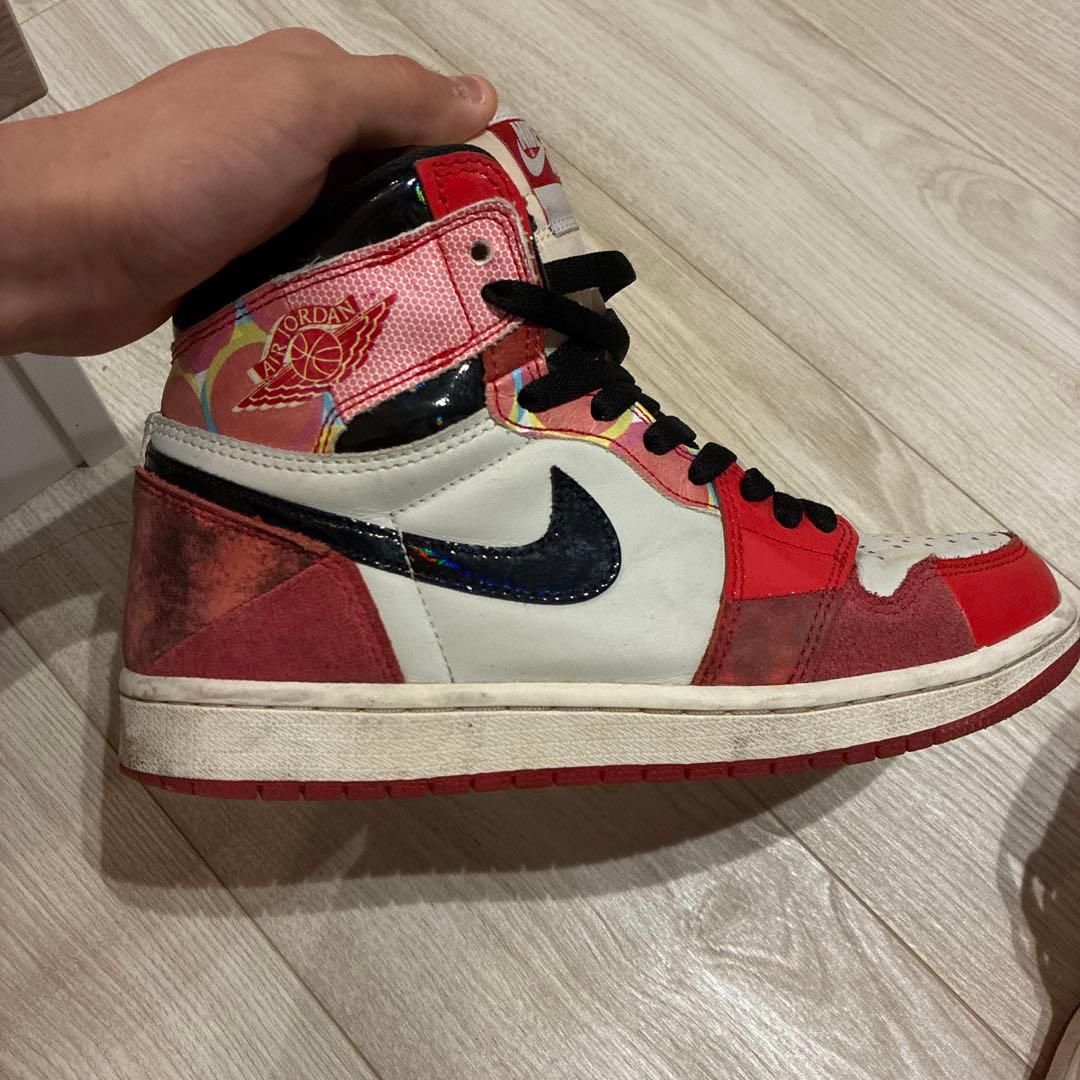 Nike Air Jordan 1 ハイカット スニーカー レッドスパイダーマン