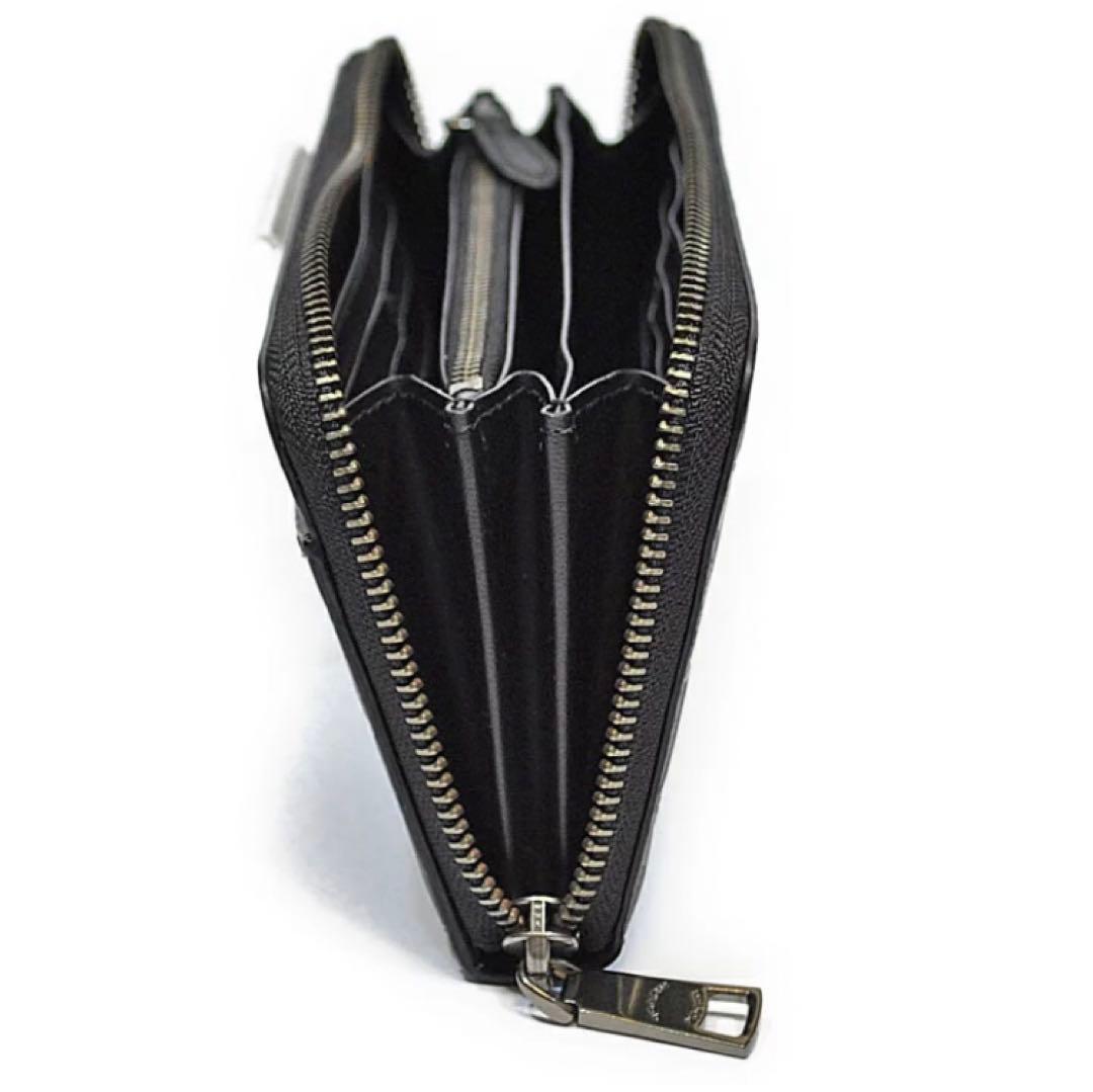 【新品】COACH コーチ メンズ アコーディオン シグネチャー レザー 長財布