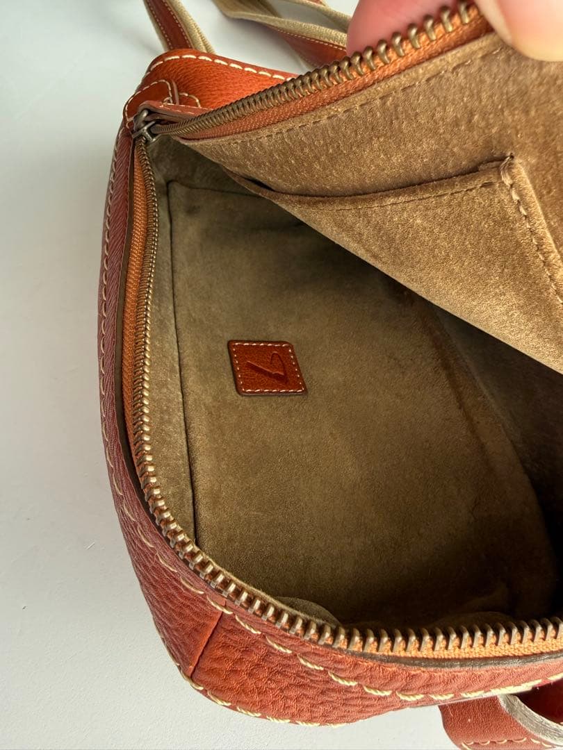 土屋鞄 トーンオイルヌメ ボディーポシェット ブラウン