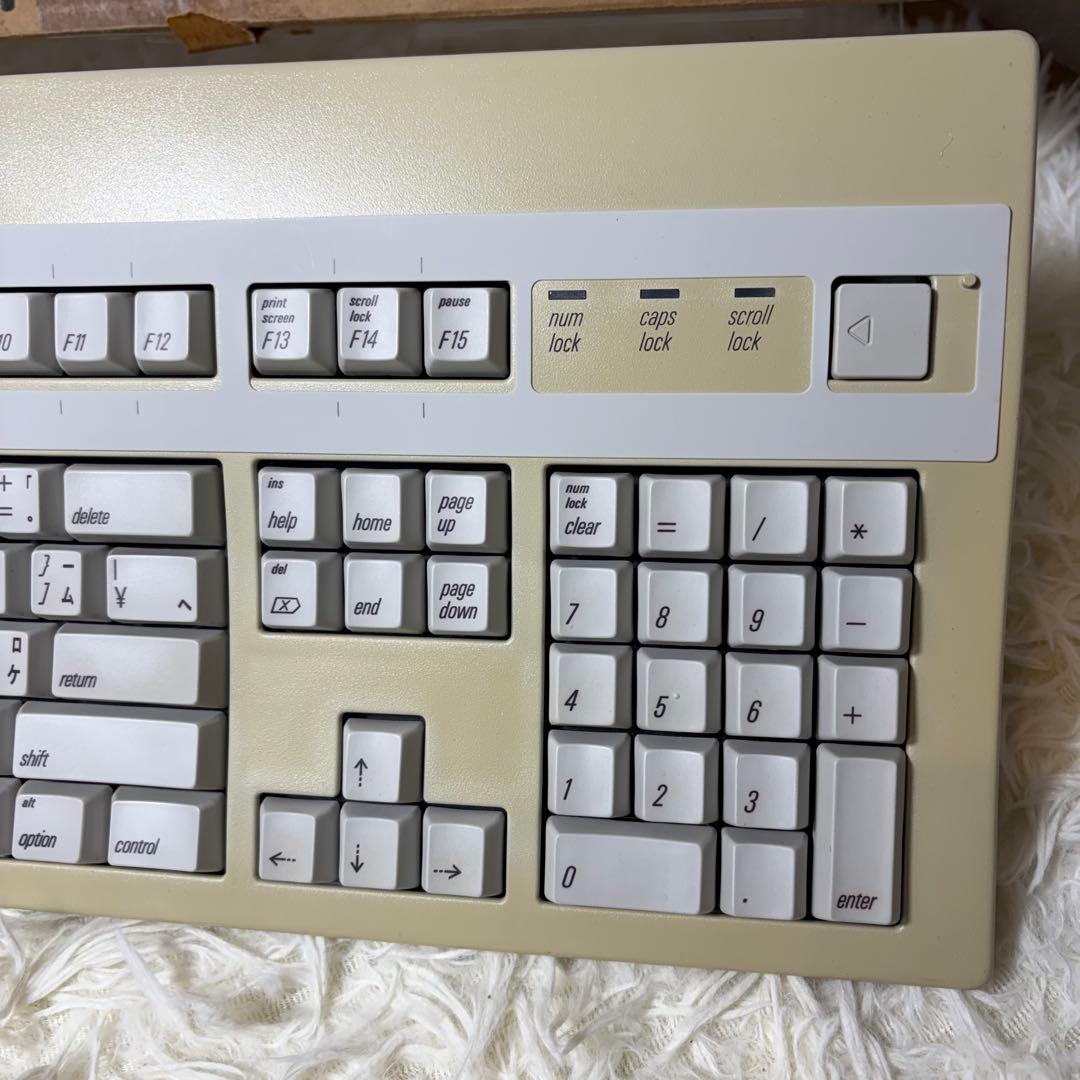 Apple Extended Keyboard II 日本語配列 箱・ケーブル付